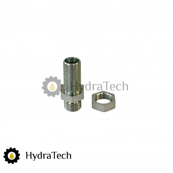 Штуцер з 3/8" на М16 довга різьба