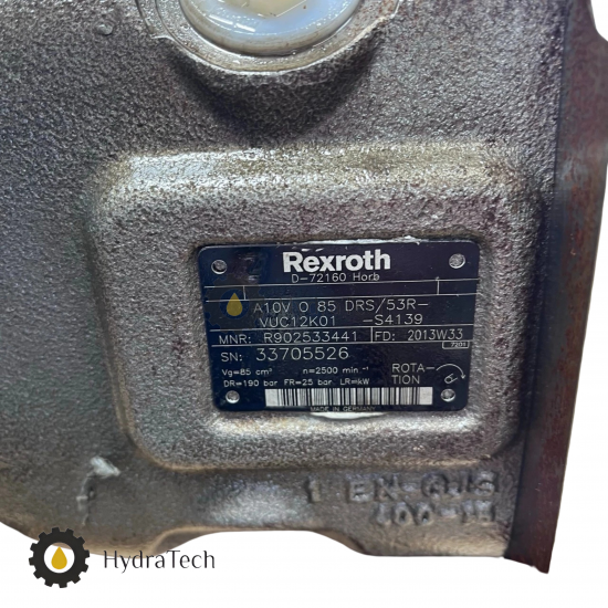 Гідравлічний насос Rexroth A10VO85DRS/53R-VUC12K01-S4139 (R902533441) Гідравлічний насос Rexroth A10VO85DRS/53R-VUC12K01-S4139 (R902533441)