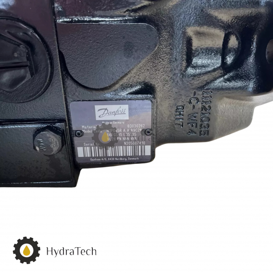Гідравлічний насос Danfoss H1P045R A A A9C2N D6FG5H5 L35L35 BL26 (PN 83030262) Гідравлічний насос Danfoss H1P045R A A A9C2N D6FG5H5 L35L35 BL26 (PN 83030262)