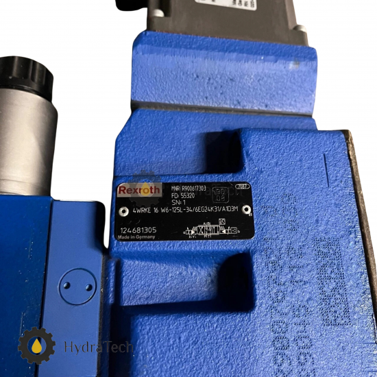 Сервовентиль Rexroth 4WRKE16W6-125L-33/6EG24K31/A1D3M + підсилювальний клапан 4WRAP6W7-04-30 Сервовентиль Rexroth 4WRKE16W6-125L-33/6EG24K31/A1D3M + підсилювальний клапан 4WRAP6W7-04-30