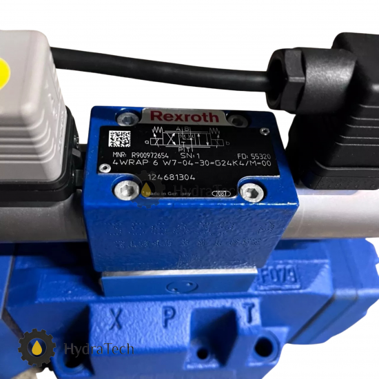 Сервовентиль Rexroth 4WRKE16W6-125L-33/6EG24K31/A1D3M + підсилювальний клапан 4WRAP6W7-04-30 Сервовентиль Rexroth 4WRKE16W6-125L-33/6EG24K31/A1D3M + підсилювальний клапан 4WRAP6W7-04-30