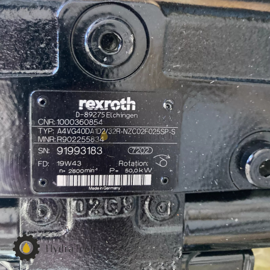 Гідравлічний аксіально-поршневий насос Rexroth A4VG40DA1D2/32R Гідравлічний аксіально-поршневий насос Rexroth A4VG40DA1D2/32R