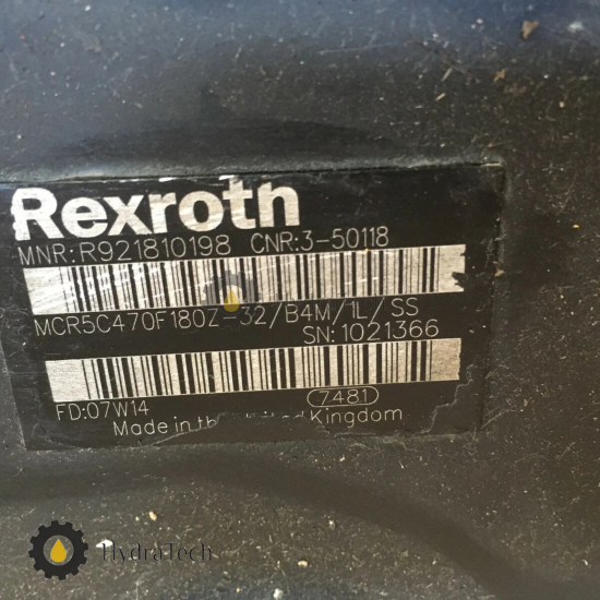 Гідравлічний мотор REXROTH MCR5C470F180Z R921810198 для Bucher Municipal (Citycat, Cityfan) Гідравлічний мотор REXROTH MCR5C470F180Z R921810198 для Bucher Municipal (Citycat, Cityfan)