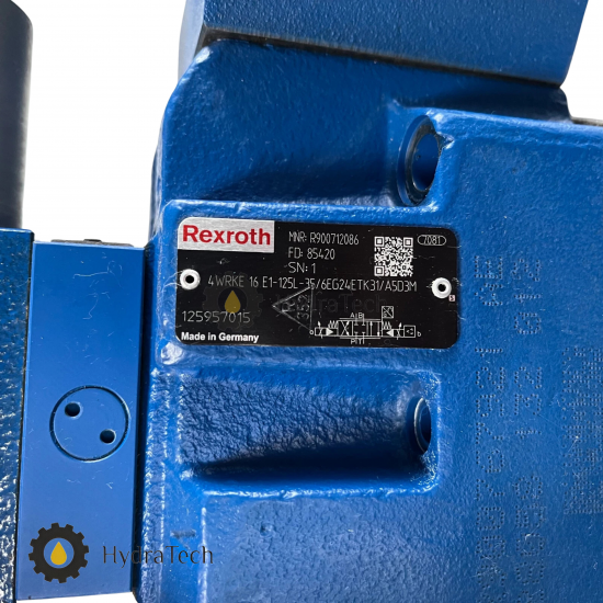 Сервоклапан Rexroth 4WRKE16E1-125L-35/6EG24ETK31/A5D3M (R900712086) Сервоклапан Rexroth 4WRKE16E1-125L-35/6EG24ETK31/A5D3M (R900712086)