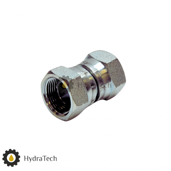 Штуцер гiдравлiчний з 3/4"(Гайка) на 3/4"(Гайка) Штуцер гiдравлiчний з 3/4"(Гайка) на 3/4"(Гайка)