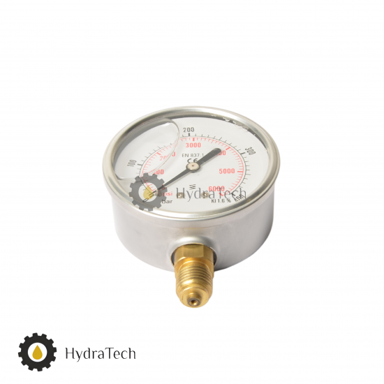 Манометр 400бар, D 1/4" Манометр 400бар, D 1/4"