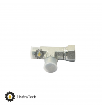Штуцер гiдравлiчний трійник з 1/2" на 1/2" на 1/2"(Гайка)