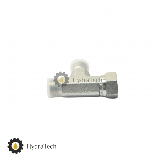 Штуцер гiдравлiчний трійник з 1/2" на 1/2" на 1/2"(Гайка) Штуцер гiдравлiчний трійник з 1/2" на 1/2" на 1/2"(Гайка)