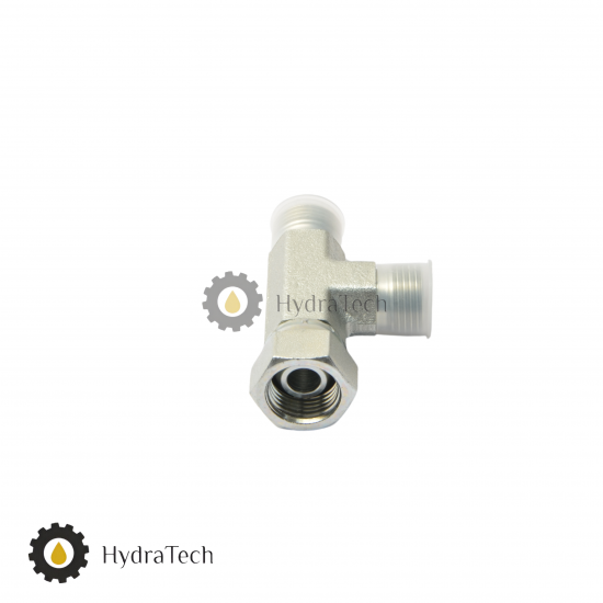 Штуцер гiдравлiчний трійник з 1/2" на 1/2" на 1/2"(Гайка) Штуцер гiдравлiчний трійник з 1/2" на 1/2" на 1/2"(Гайка)