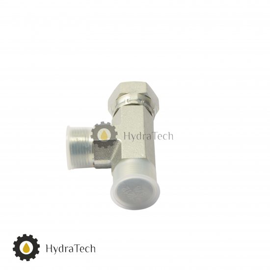 Штуцер гiдравлiчний трійник з 3/4" на 3/4" на 3/4"(Гайка) Штуцер гiдравлiчний трійник з 3/4" на 3/4" на 3/4"(Гайка)