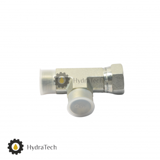Штуцер гiдравлiчний трійник з 3/4" на 3/4" на 3/4"(Гайка)