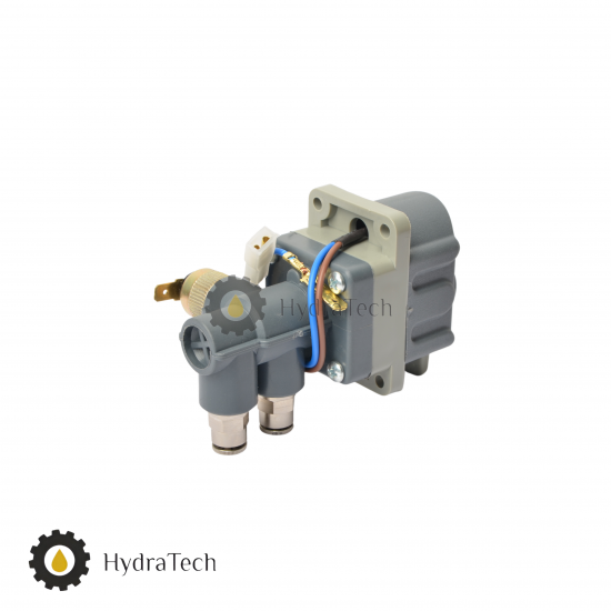 Пневматичний пульт управління на 1 клавіші з лампою 