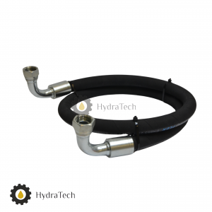Шланг високого тиску 2.5 м. BT 2SN 12мм.+1/2" фітинг 90°+1/2" фітинг 90°