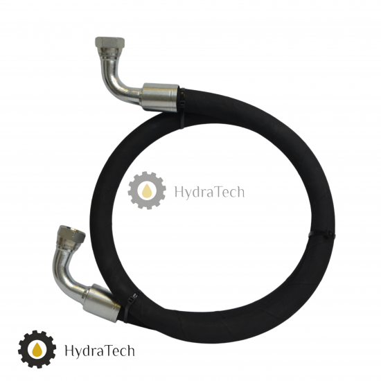 Шланг високого тиску 2.5 м. BT 2SN 12мм.+1/2" фітинг 90°+1/2" фітинг 90° Шланг високого тиску 2.5 м. BT 2SN 12мм.+1/2" фітинг 90°+1/2" фітинг 90°