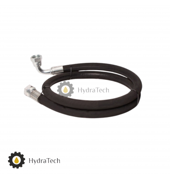 Шланг високого тиску 3 м. BT 2SN 19мм.+3/4" фітинг прямий+3/4" фітинг 90°
