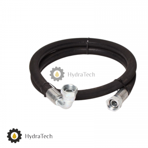 Шланг високого тиску 2.8 м. BT 2SN 12мм.+1/2" фітинг прямий+1/2" фітинг 90°